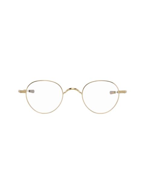 Oliver Peoples Gold Kinston Glasses
