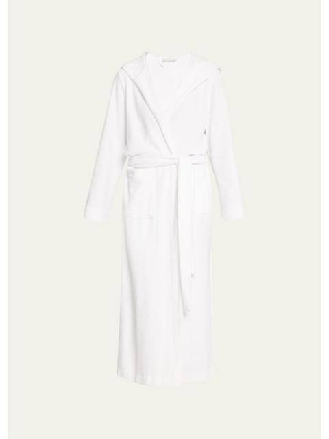 HANRO Hooded Plush Long Robe