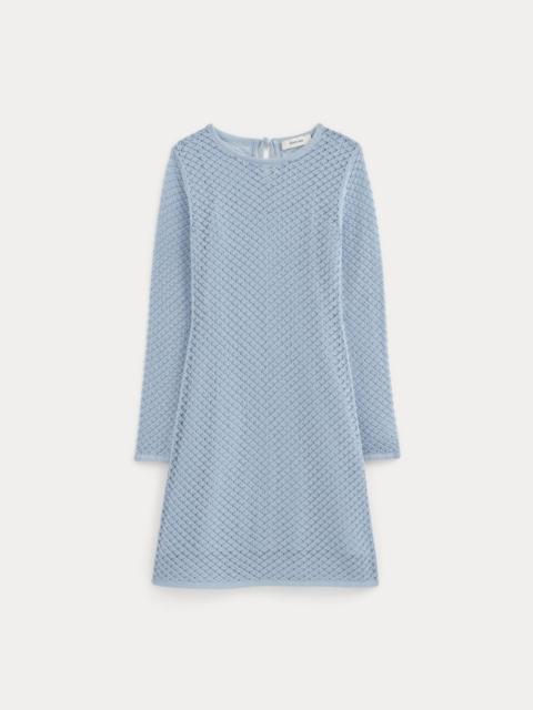 EVERLANE THE LACE KNIT MINI DRESS