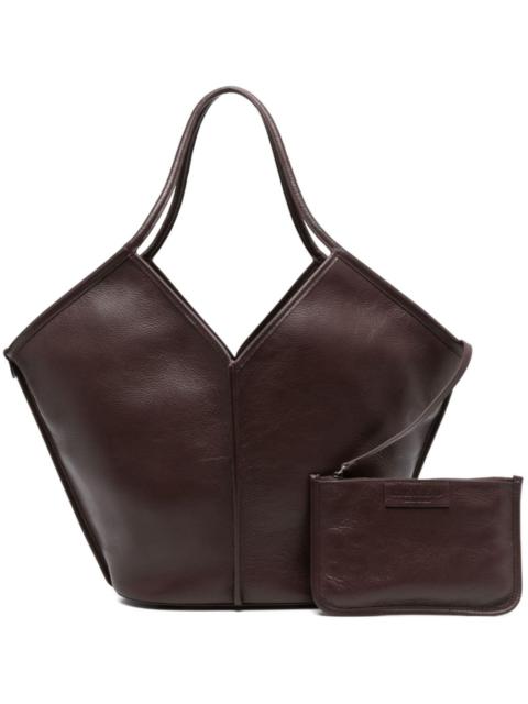 HEREU Callela leather tote bag
