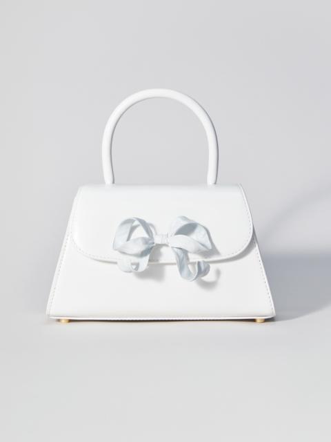 self-portrait The Bow Mini in White with Enamel