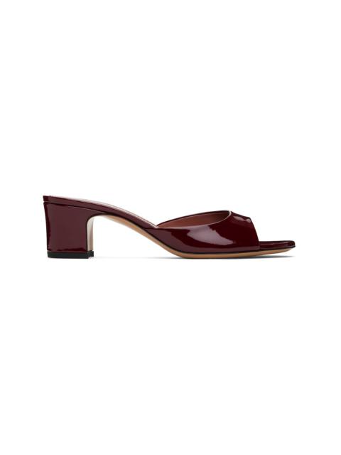 PARIS TEXAS Burgundy Lara 50 Mules