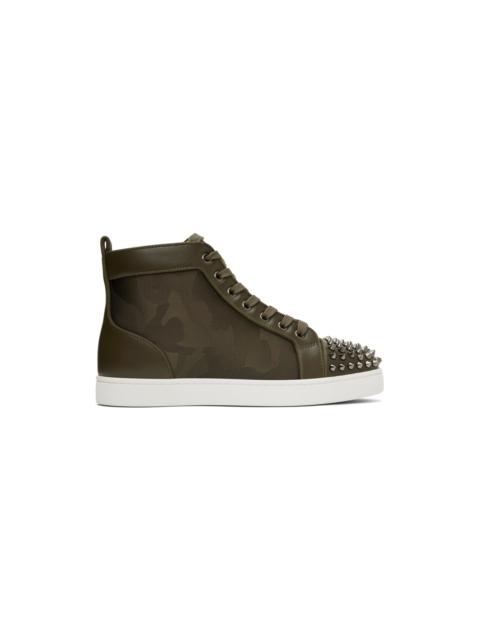 Christian Louboutin Brown Lou Spikes 2 Sneakers