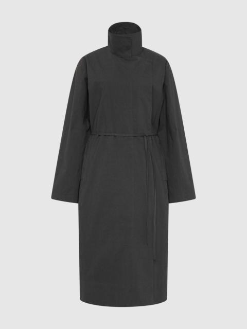 ST. AGNI Technical Cotton Cocoon Coat - Iron Glaze