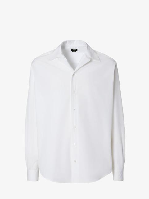 FENDI Shirt White poplin shirt