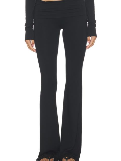 ÉTERNE Foldover Flare Pant
