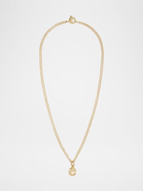 ROXANNE ASSOULIN The Puffy Initial Necklace