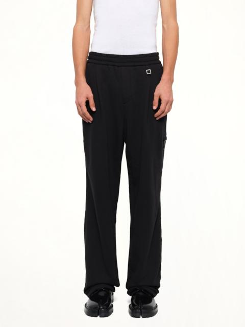 Wooyoungmi Pleated Sweatpants in Black