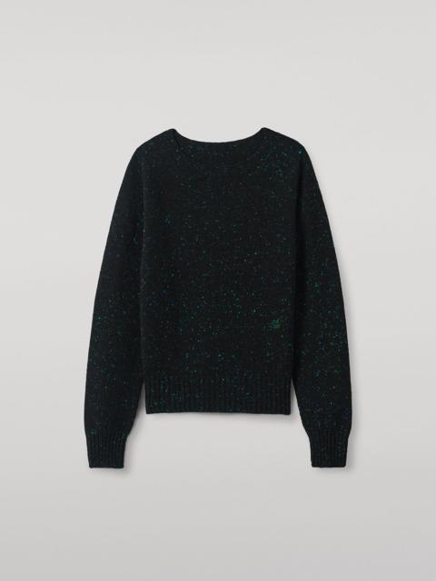 Johnstons of Elgin Cairn Green Donegal Cashmere Jumper