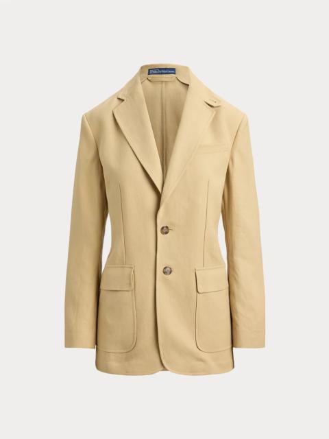Polo Ralph Lauren Single-Breasted Hemp Blazer