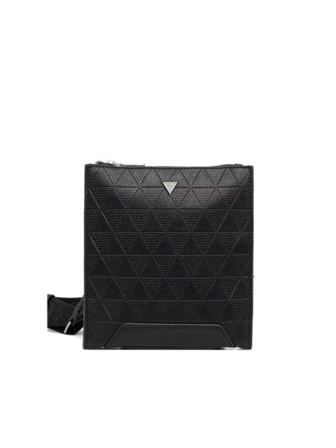 GUESS USA Torino quilted messenger bag