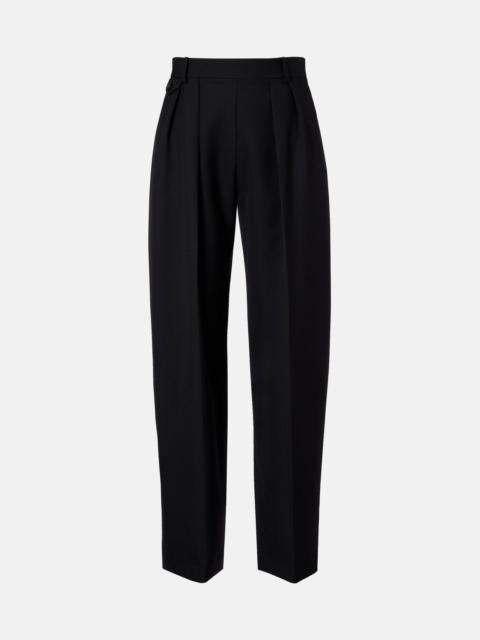 KHAITE Dugan wool tapered pants