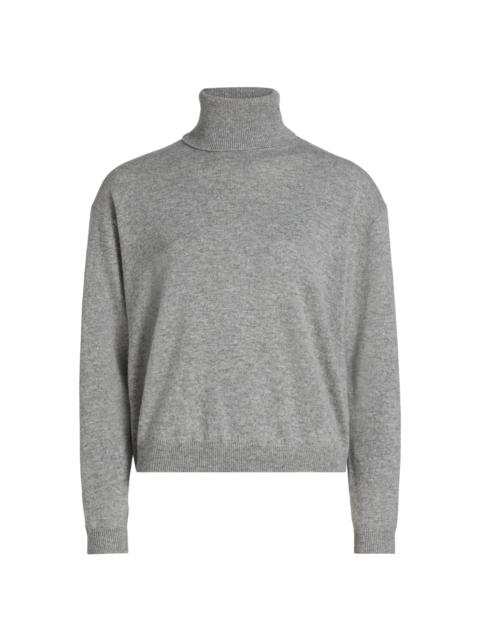 JAMIE HALLER Women's The Primm Cashmere Sweater - Light Heather