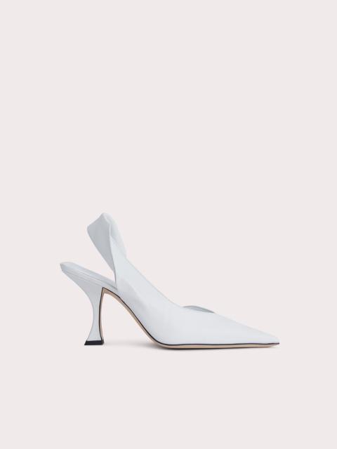 Yasha White Nappa Leather