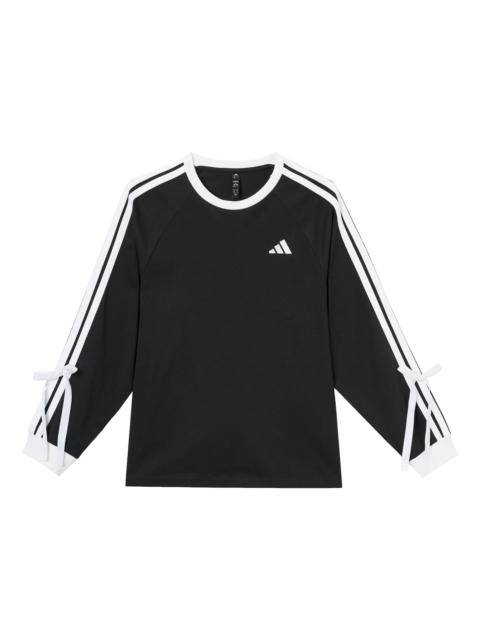 adidas (WMNS) adidas Dance Long Sleeve Top 'Black White' KG3858