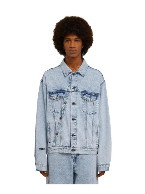 MSGM Jeans jacket with double buttoning