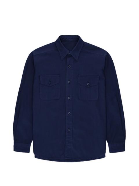 FORTELA button-fastening cotton shirt