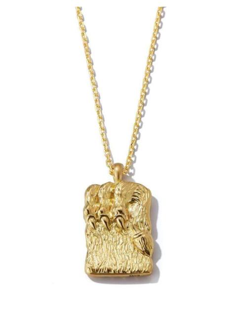 DAVID WEBB Leo Zodiac Pendant Necklace