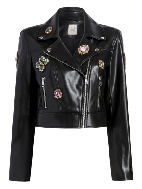 Cinq à Sept Baroque patches genevieve jacket