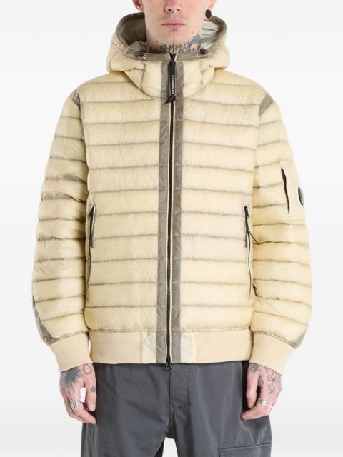 C.P. Company hooded puffer bomber jacket