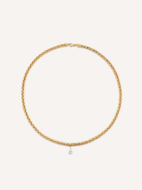 Yvonne Léon I8ct Gold Floating Diamond Necklace