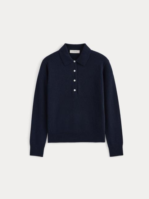 EVERLANE FINE CASHMERE CLASSIC POLO