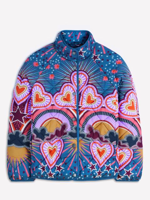 BODEN Printed Quilted Jacket-Multi, Conversational