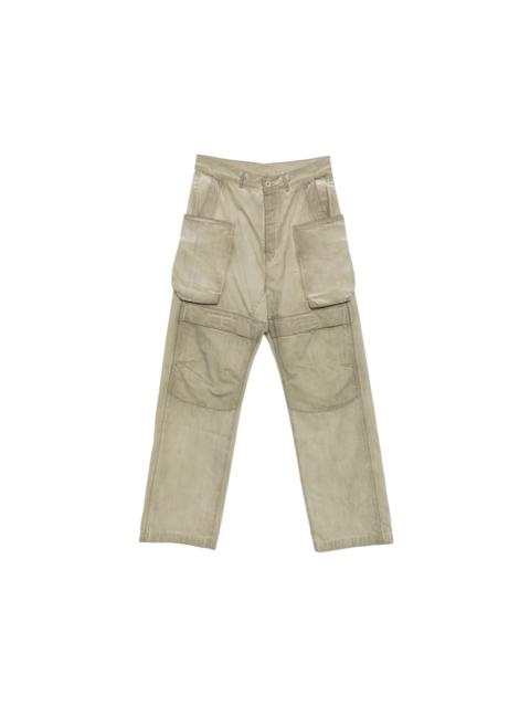 Rick Owens DRKSHDW STEFAN CARGO DENIM PANTS - SAND