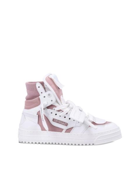 Off-White Court 3.0 high-top leather sneakers