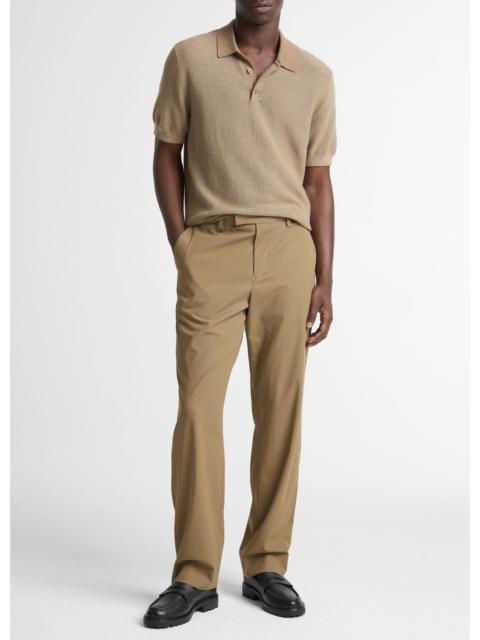 Louie Relaxed Cotton Extended-Tab Trouser