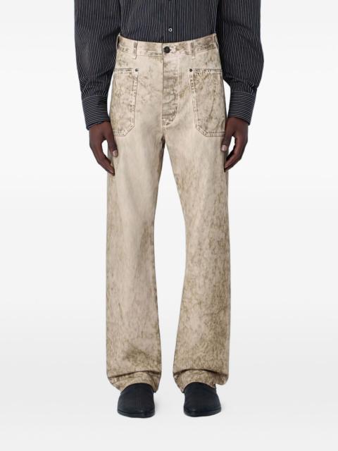 Vivienne Westwood logo-patch five-pocket jeans