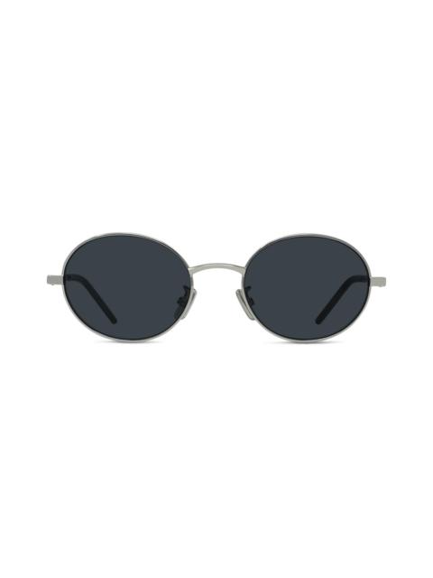 Givenchy Men's City 51MM Round Sunglasses - Silver Grey