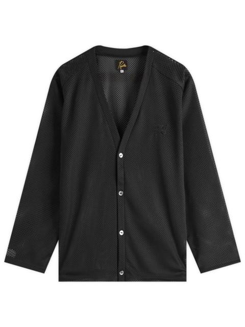 NEEDLES Needles Mesh V-Neck Cardigan