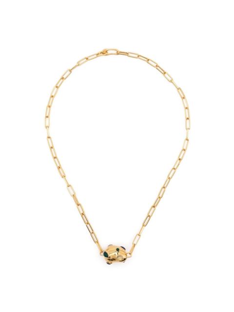 MISSOMA Molten gemstone pendant choker necklace
