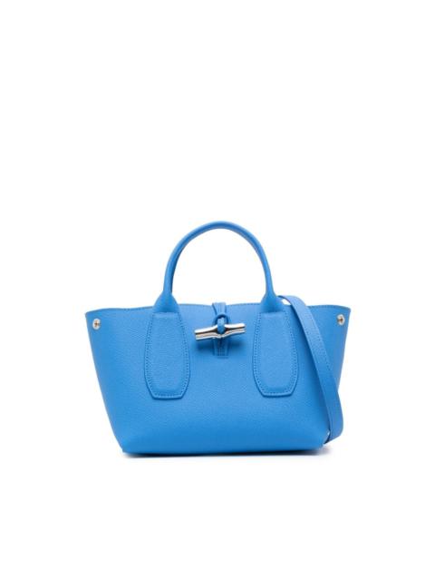 Longchamp x ToiletPaper XS Handbag Blue - Canvas (L1500TPE127)