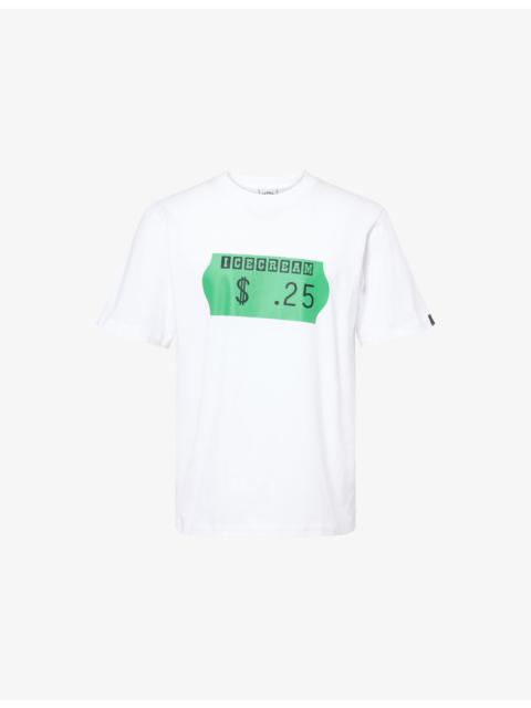 ICECREAM Sticker Relaxed-Fit Cotton-Jersey T-Shirt