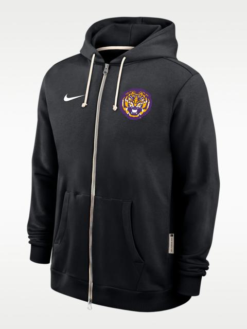 Nike LSU Sideline Men's Nike Dri-FIT College Full-Zip Hoodie