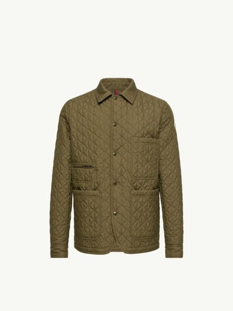 Moncler Theoline Diamond-Quilted Padded Mid-Length Jacket