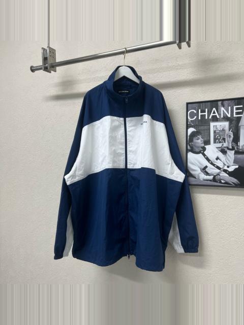 BALENCIAGA Balenciaga Colorblock Windbreaker Jacket