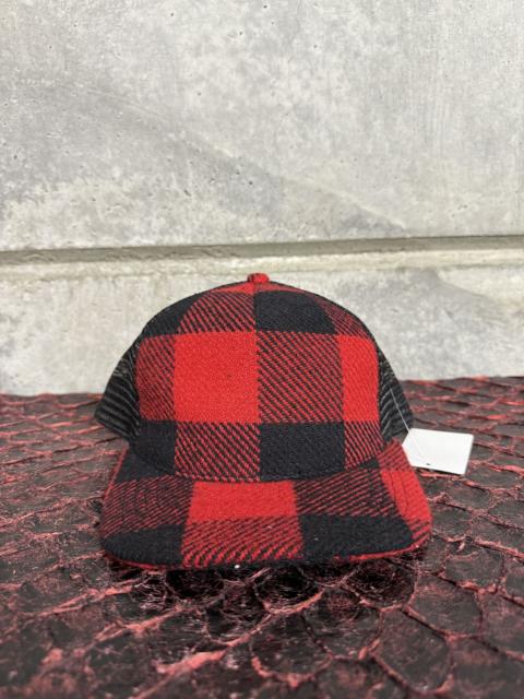 Greg Lauren Greg Lauren Buffalo Plaid Trucker Hat