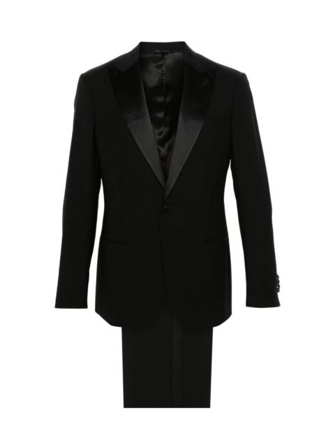 GIORGIO ARMANI Slim fit wool tuxedo suit