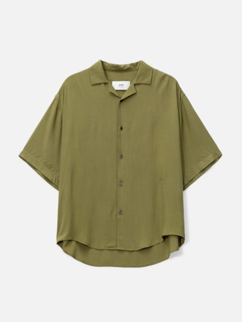 AMI Paris ROUND HEM SHORT SLEEVE SHIRT
