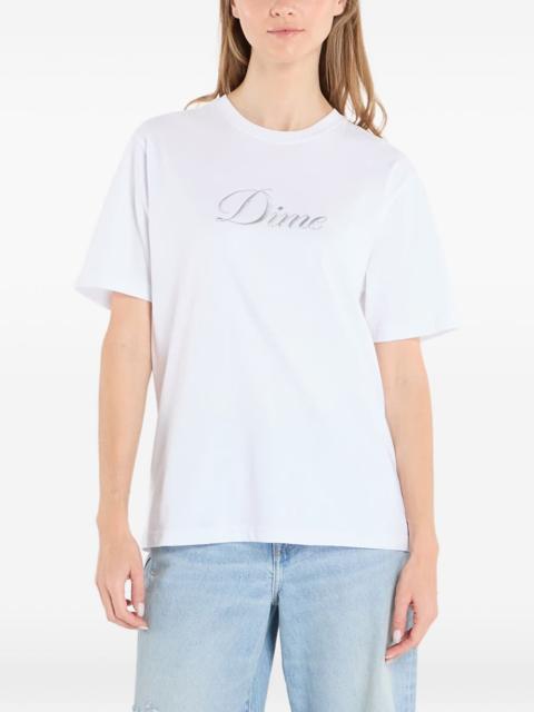 Dime Cursive logo T-shirt