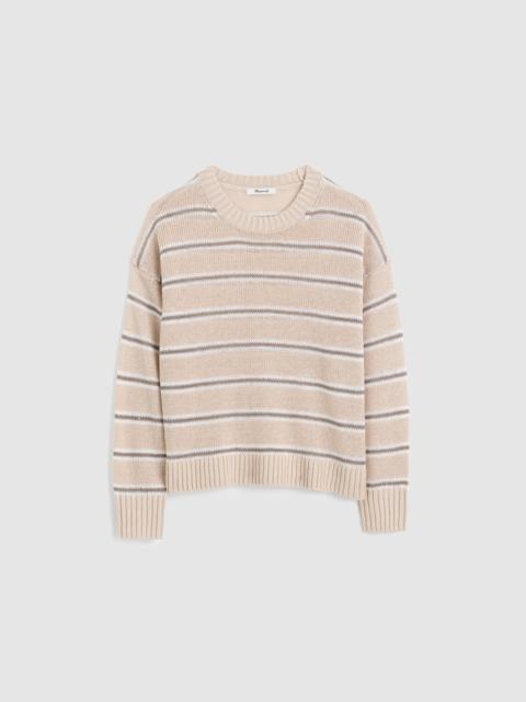 Madewell Linen Drop-Shoulder Sweater