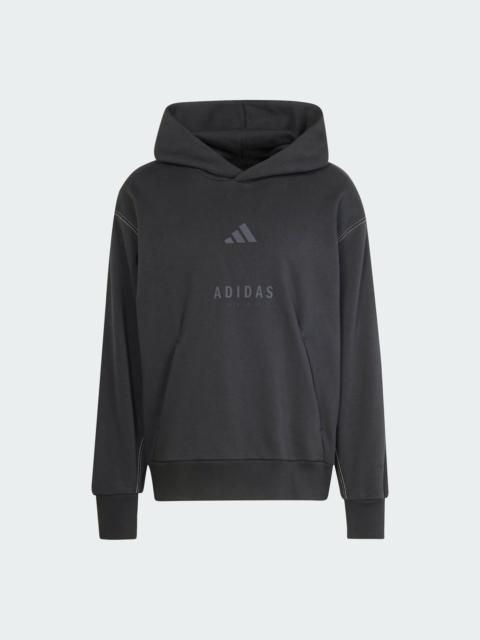 adidas 모든 SZN Fleece 그래픽 Hoodie