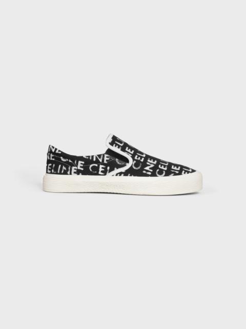 CELINE ELLIOT SLIP-ON in CELINE PRINTED CANVAS