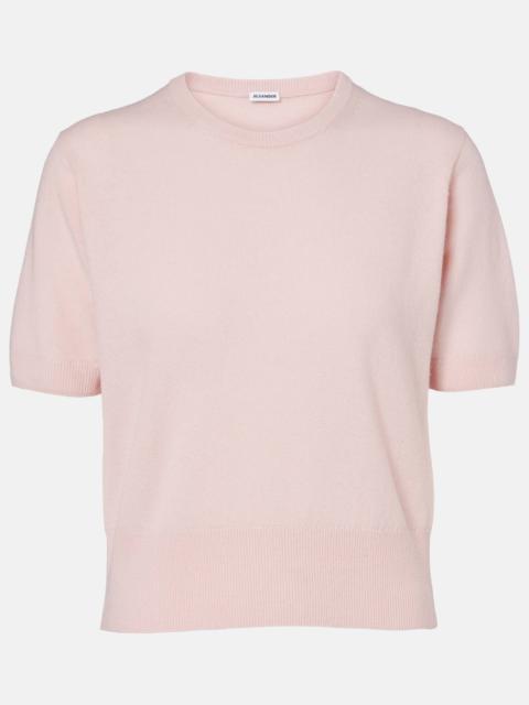 Jil Sander Cropped wool and cashmere sweater
