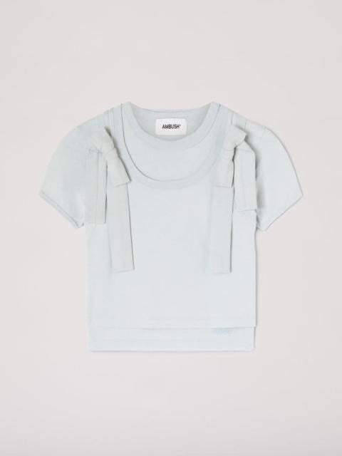 Double Layer Ribbon T-Shirt