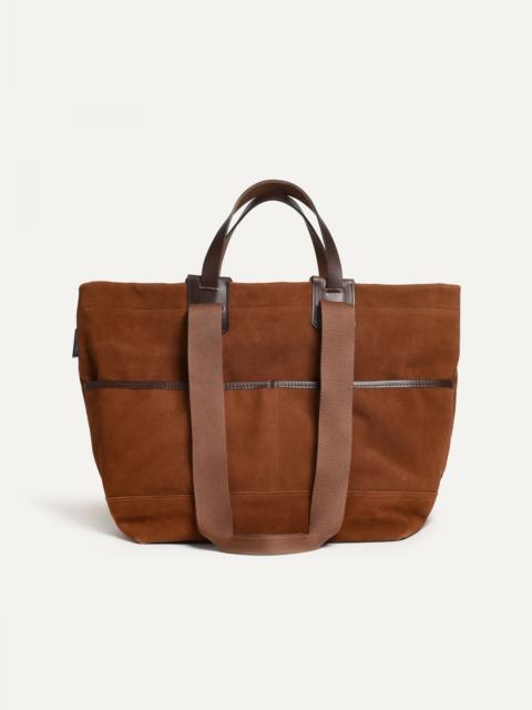 Bleu de Chauffe MELINE BUSINESS TOTE - FAWN BROWN