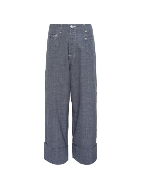 Junya Watanabe MAN x Levi's cuffed pocket wool trousers